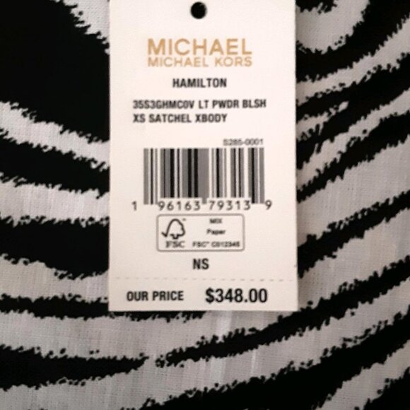 Michael Kors RARE RETIRED STYLE- SO DARN CUTE TINY PINK CROSSBODY BAG OR HANDLES - Picture 10 of 11